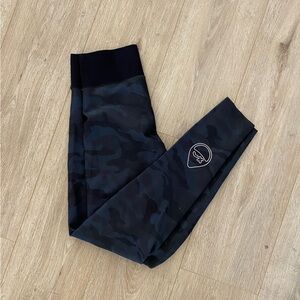 Ultracor Camouflage Leggings with Rumble Boxing Logo